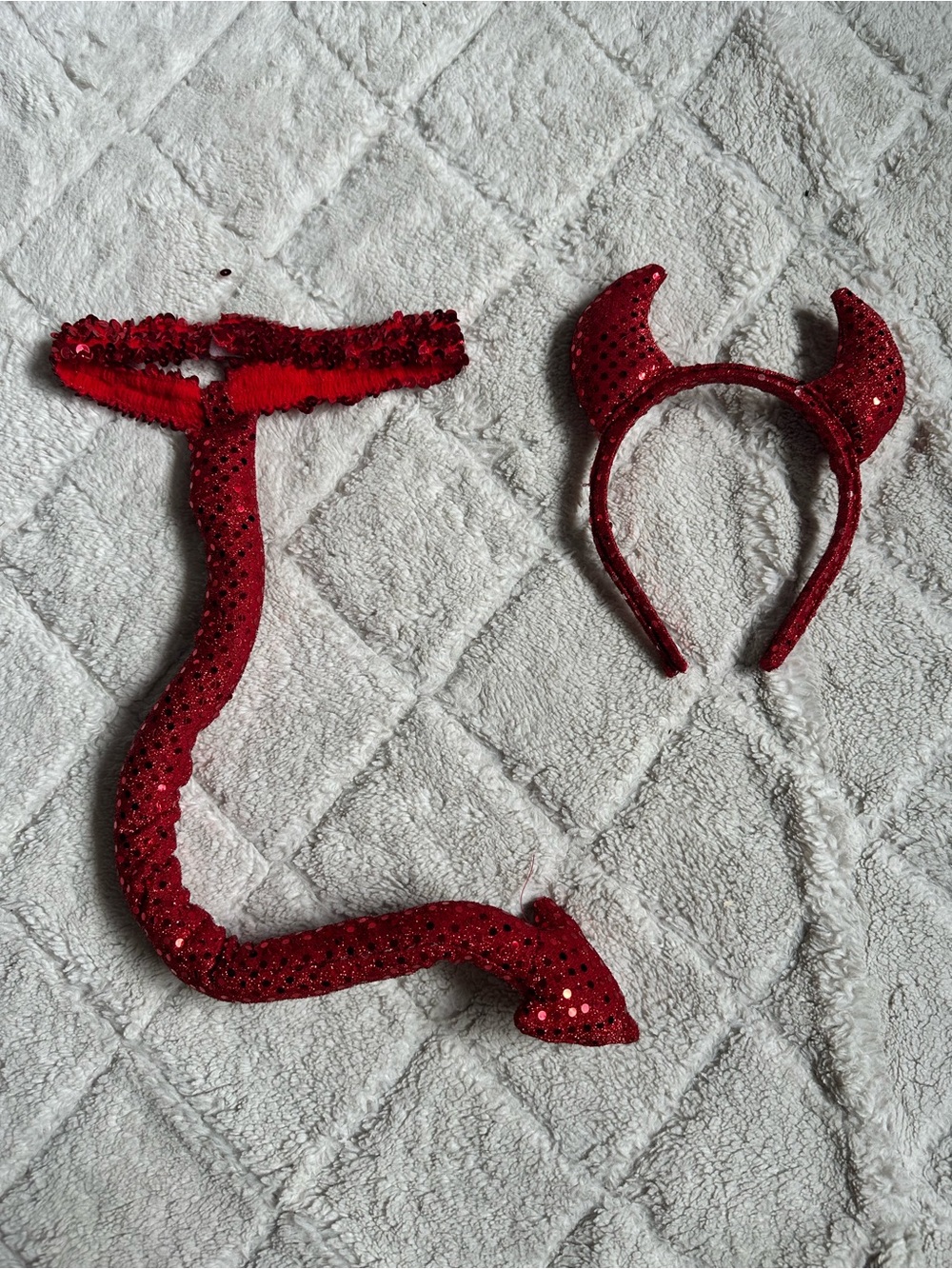 Spirit Halloween | Devil Tail & Ears Halloween Costume Pieces